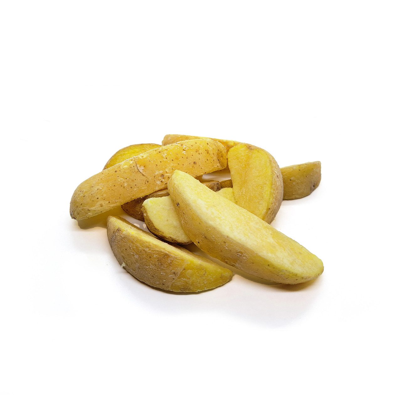 Papas prefritas Verdelicias gajos rusticas bolsa por mayor en Santiago Chile