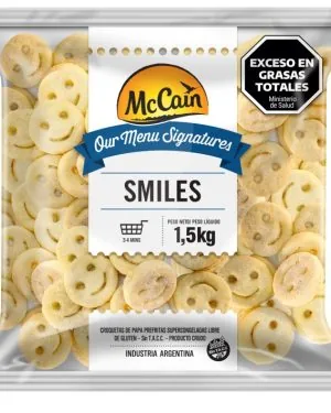 Papas McCain Smiles 6 x 1,5 kg