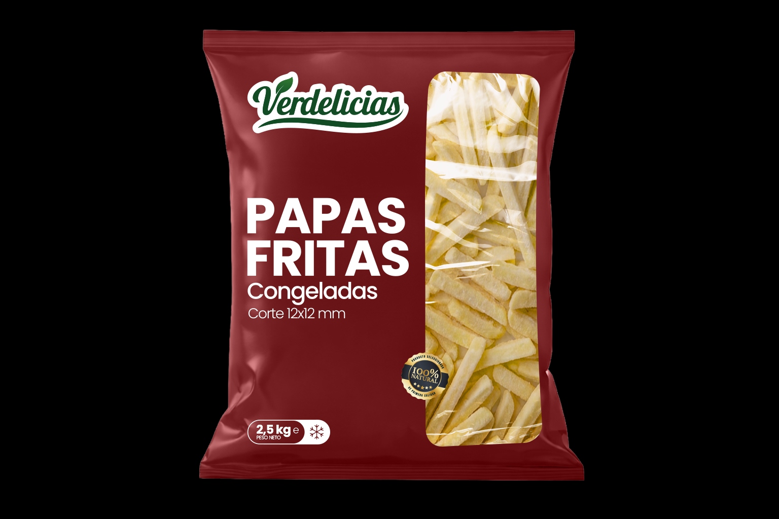 Papas Fritas 12x12 mm