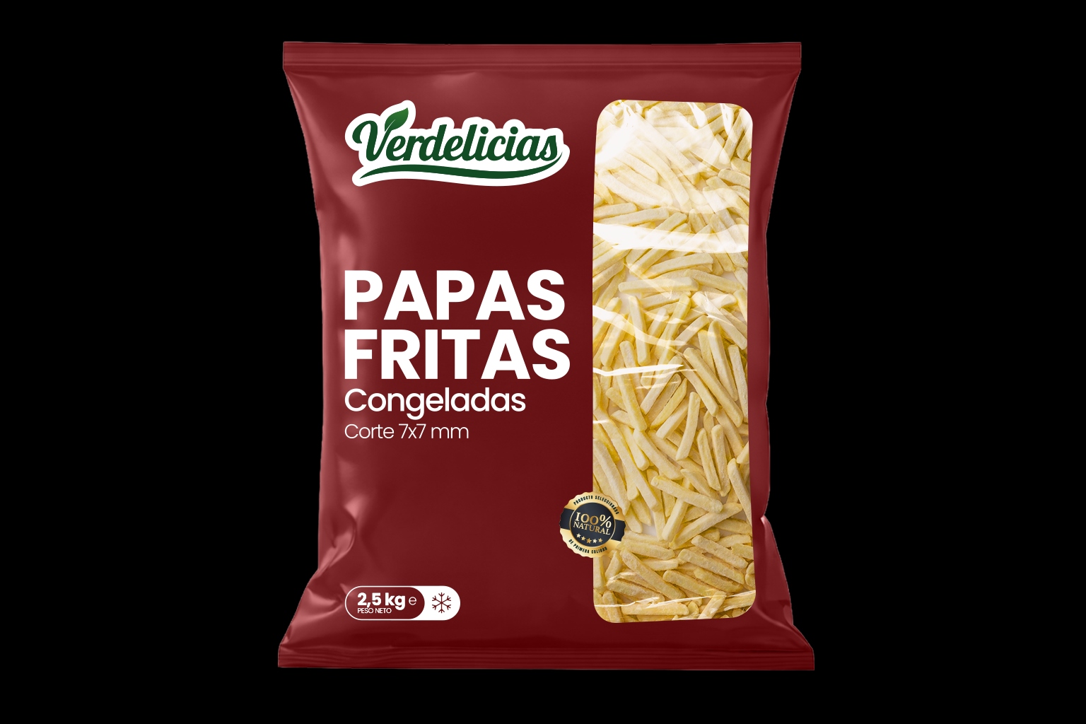 Papas Fritas 7x7 mm
