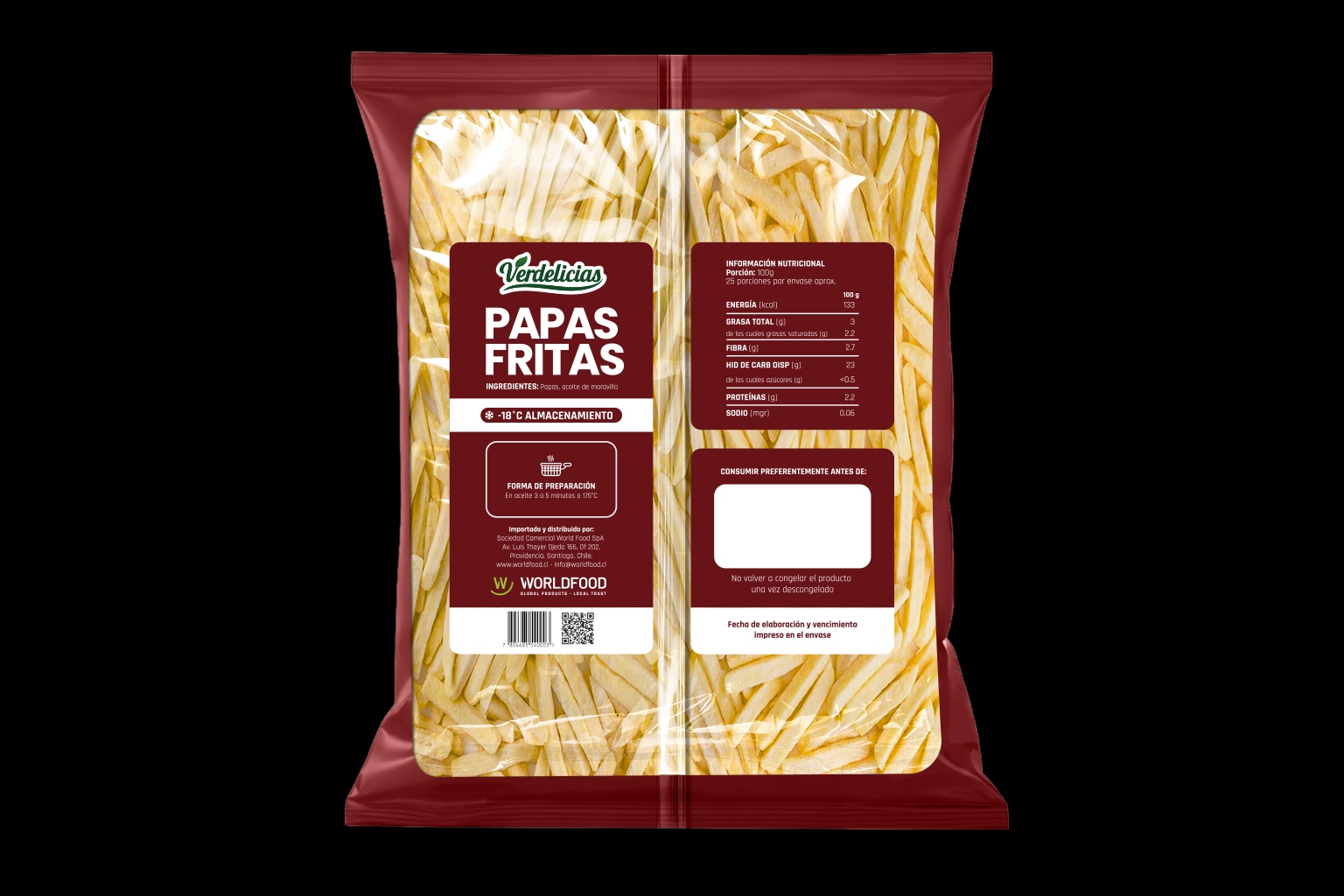 Papas Fritas 7x7 mm - Imagen 2