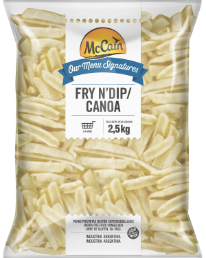 PAPAS PREFRITAS FRY N’DIP / CANOA