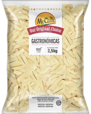 PAPAS PRE FRITAS GASTRONÓMICAS