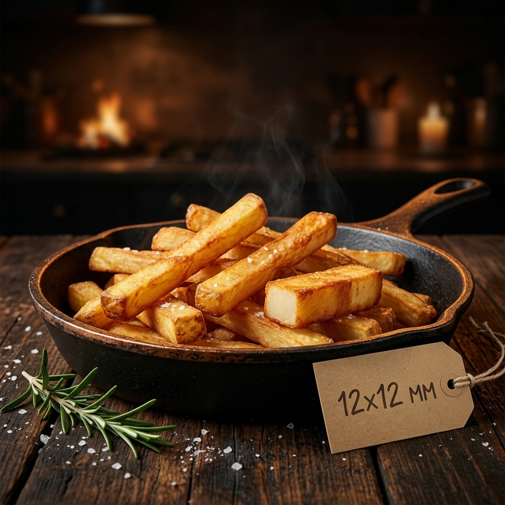 Papas Pre Fritas 12x12 mm · King Fries - Imagen 2