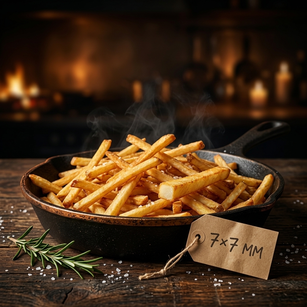Papas Pre Fritas 7x7 mm · King Fries - Imagen 2