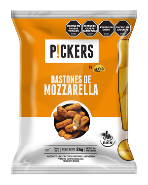 Pickers Bastones de Mozzarella McCain 3 x 2 kg