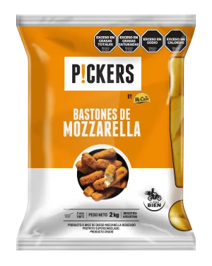 Pickers Bastones de Mozzarella McCain 3 x 2 kg