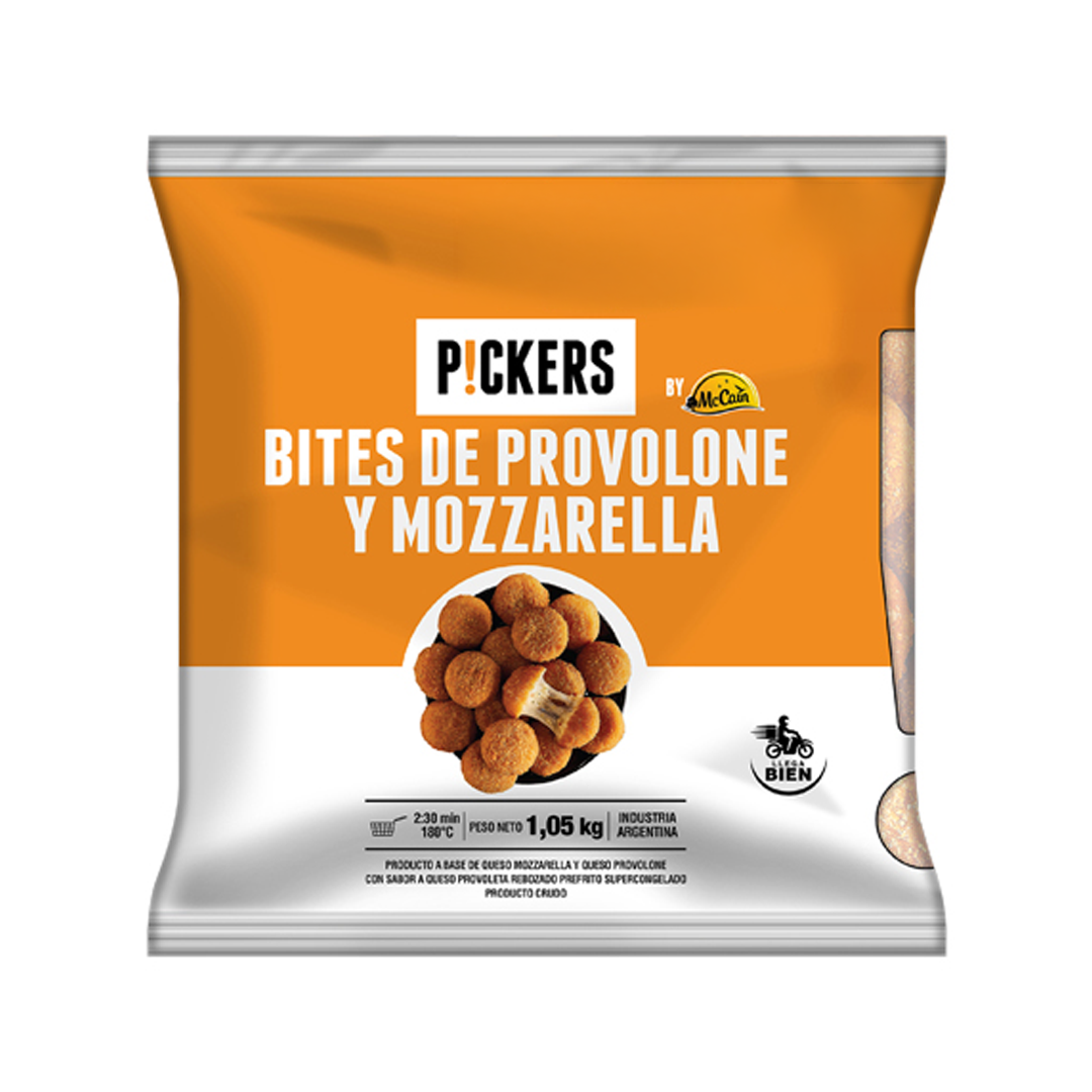 Pickers Bites de Provolone y Mozzarella McCain 4 x 1,05 kg