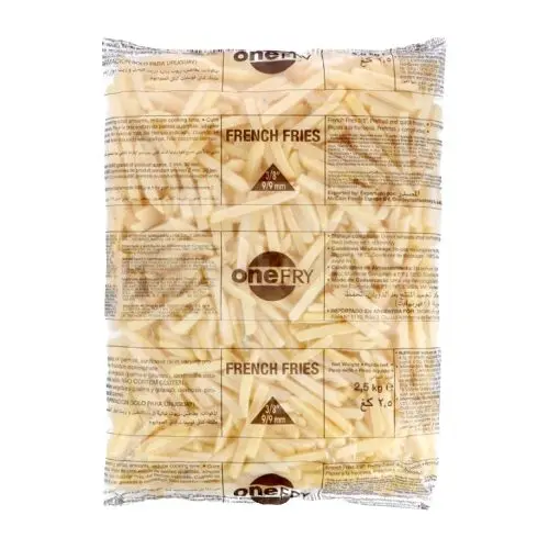 Papas Prefritas One Fry 9 mm Corte Tradicional McCain 6 x 2,5 kg