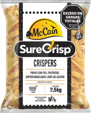 PAPAS PREFRITAS LIBRES DE GLUTEN CRISPERS