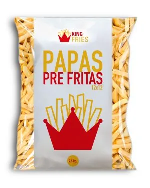 Papas Pre Fritas 12x12 mm · King Fries