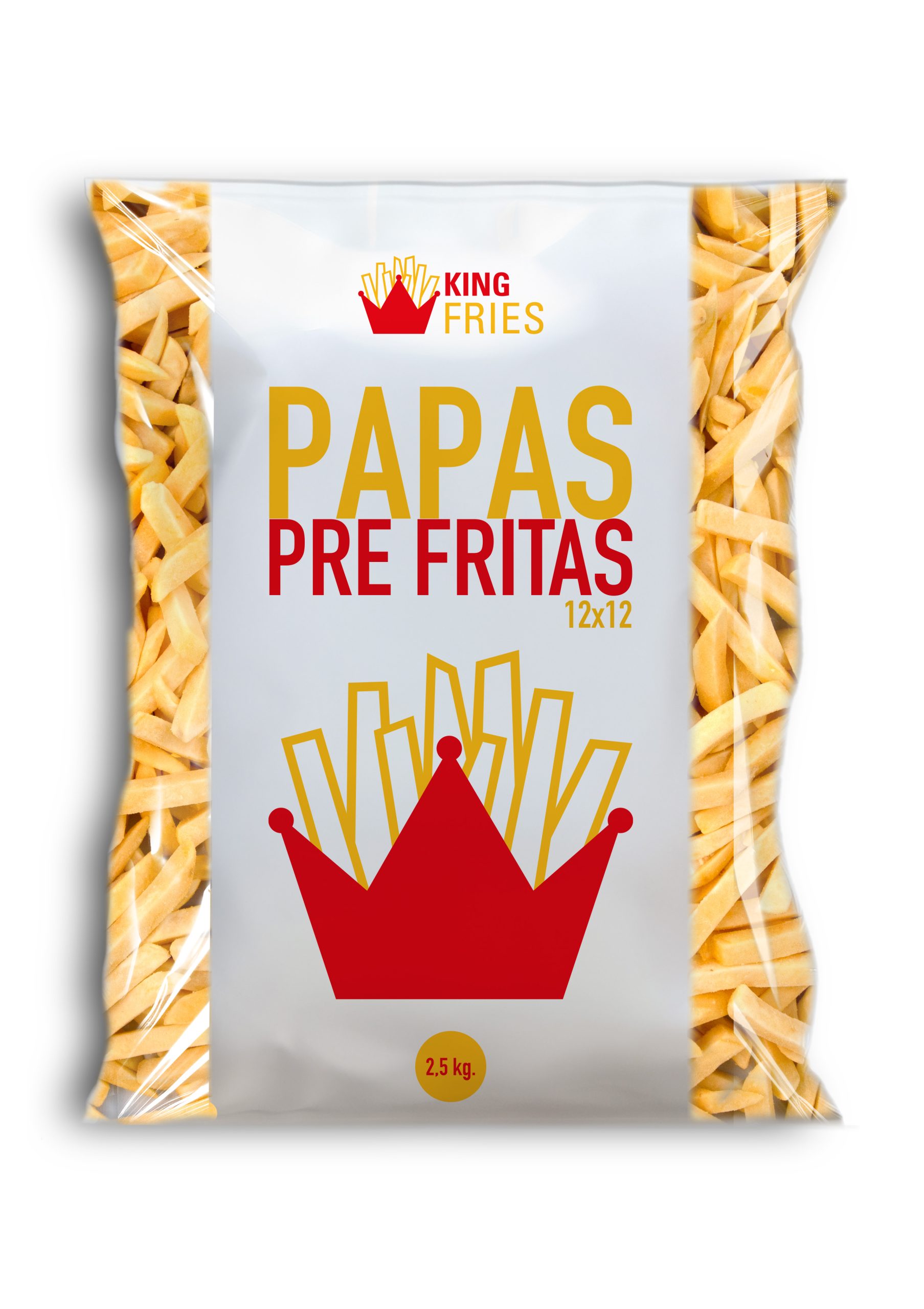 Papas Pre Fritas 12x12 mm · King Fries