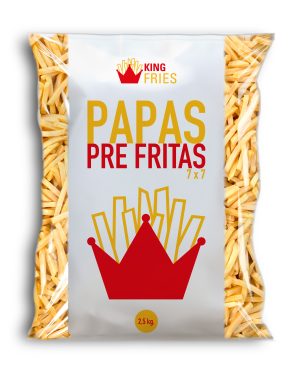 Papas Pre Fritas 7x7 mm · King Fries