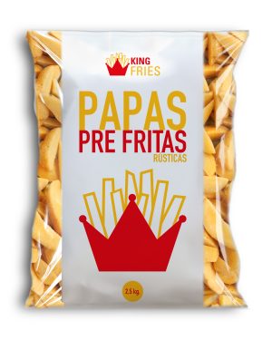 Papas Pre Fritas Rústicas · King Fries