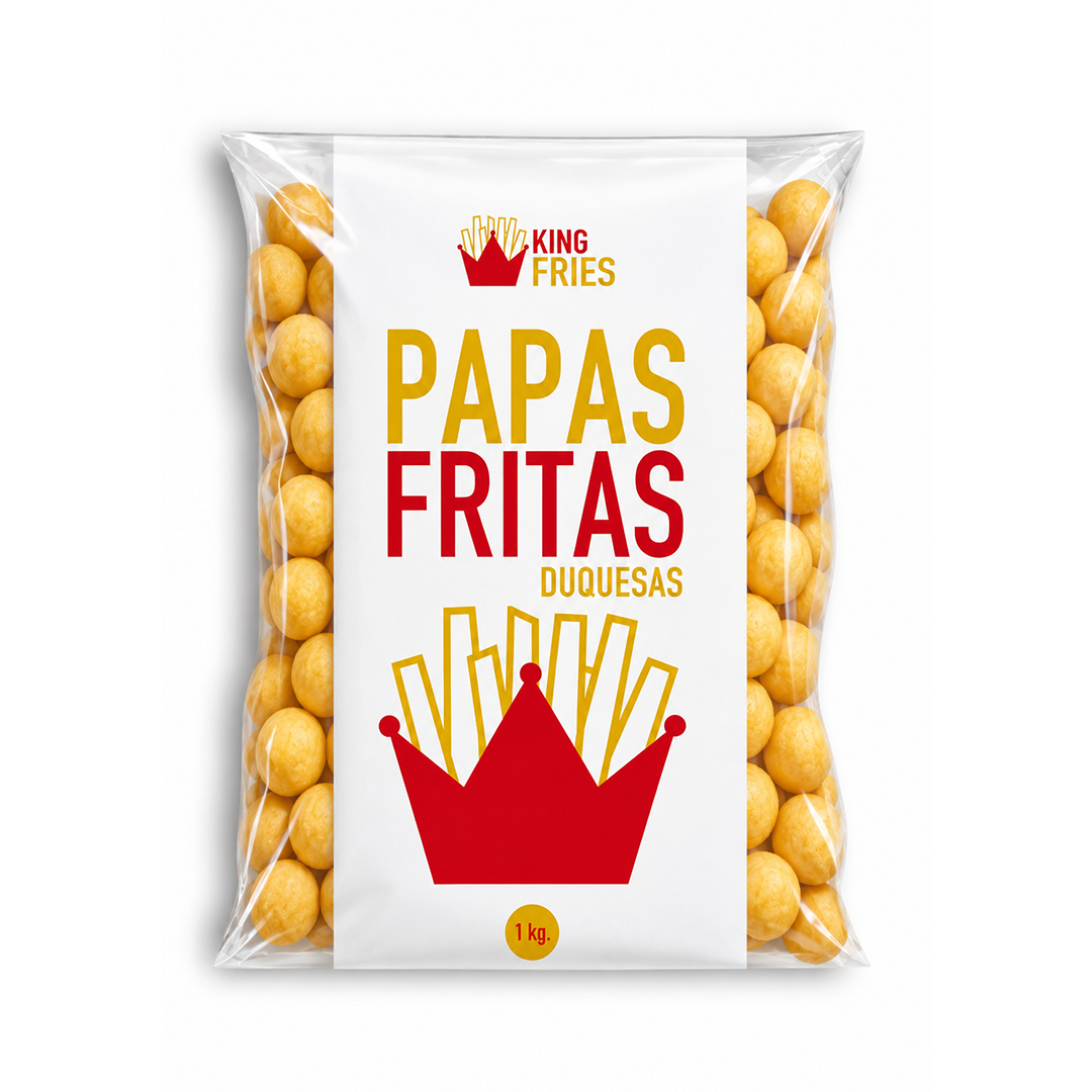 Papas Pre Fritas Duquesas · King Fries